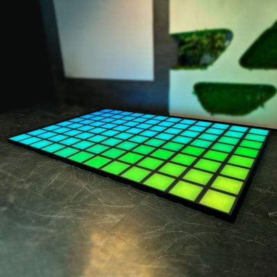 Интерактивный светодиодный пол "Арена Pixel battle" 96шт Максимальная комплектация 8,6 кв. м.