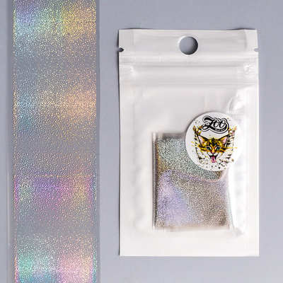 Zoo Фольга для литья переводная Мелкие крошки 1460, 4х50см