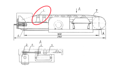 ДС-168 10.01.210 Ролик