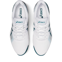 Мужские кроссовки теннисные Asics Gel-Game 8 Clay/OC - white/velvet pine