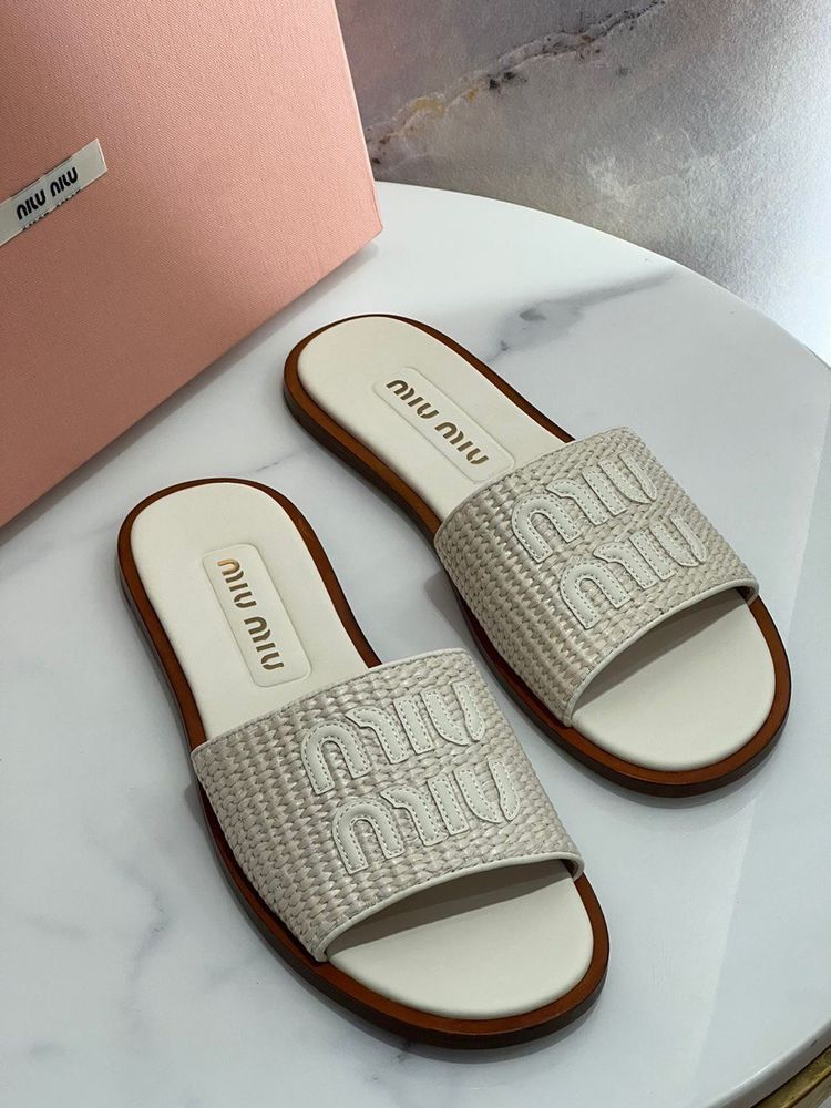 Шлепанцы MIU MIU, арт. 709359