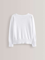 Кардиган школьный для девочки Next 359-709, Белый