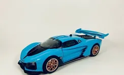 Машина металлическая McLaren 1:24 с дымом W96022
