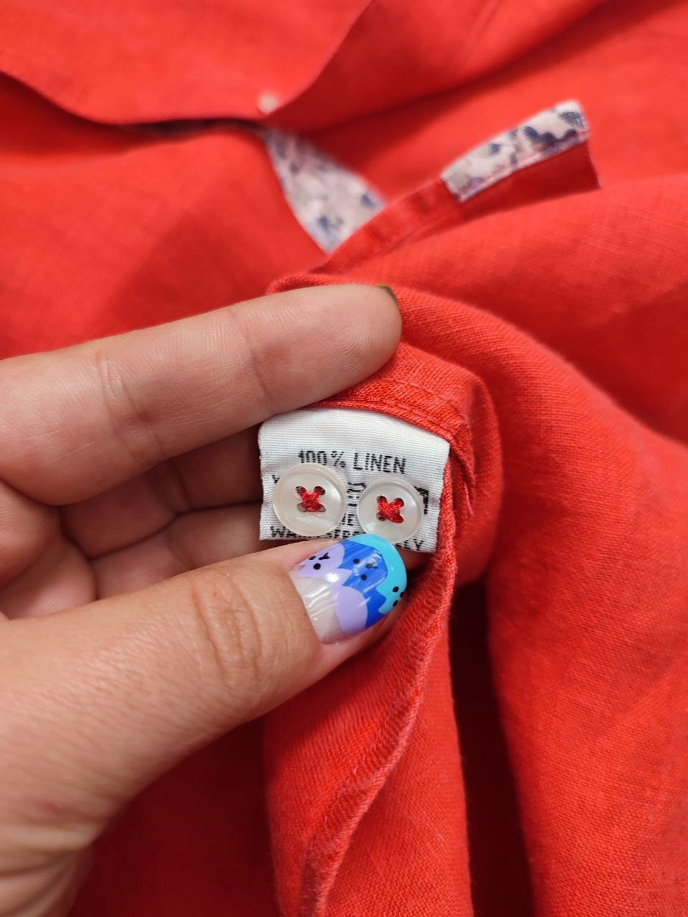 Рубашка Ligne льняная 58 размер