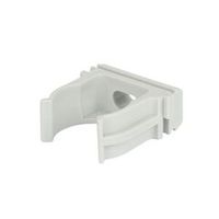 Крепеж-клипса для трубы 16 мм серая 100 шт