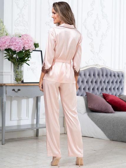 Комплект шелковый с брюками Mia-Amore MARILIN Мэрилин 3156