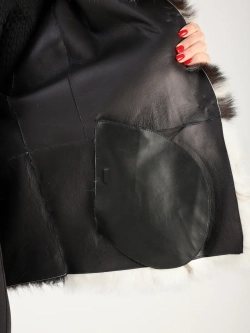 Дубленка зимняя шуба натуральная короткая