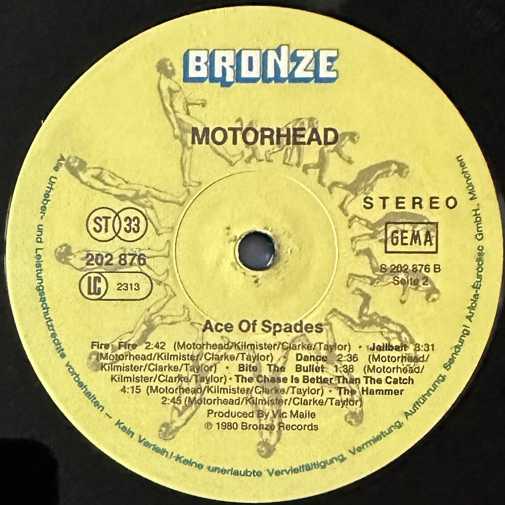 Motorhead- Ace Of Spades (Европа)