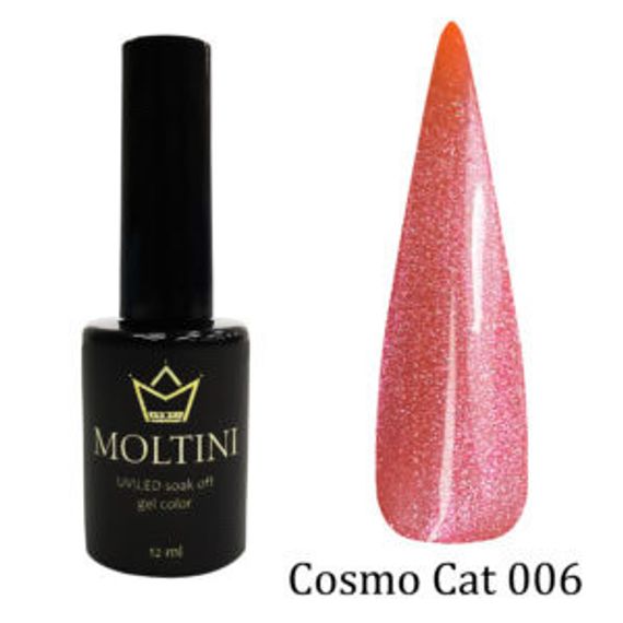 Гель-лак Moltini Cosmo Cat 006, 12 ml