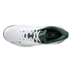 Мужские теннисные кроссовки Mizuno Wave Exceed Tour 5 Clay Court Shoe Men - White, Dark Green
