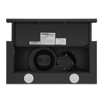 Кухонная вытяжка HOMSair FLAT 50 черный фото 7