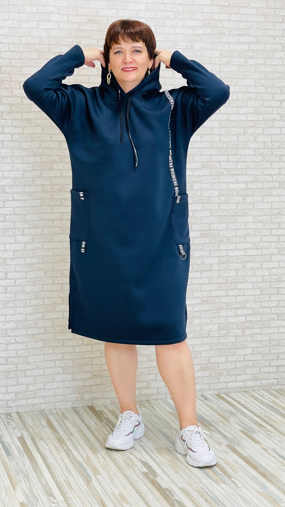 Платье МС-14007 (т.-синий)