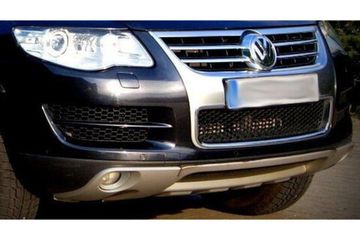 Накладка на передний бампер V.3 для VW TOUAREG 2002-2010