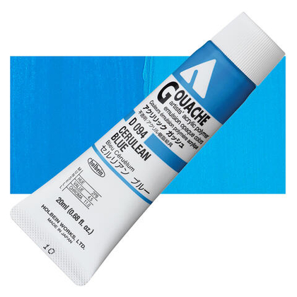 Holbein Acrylic Gouache 20 мл. 094 [А] Cerulean Blue