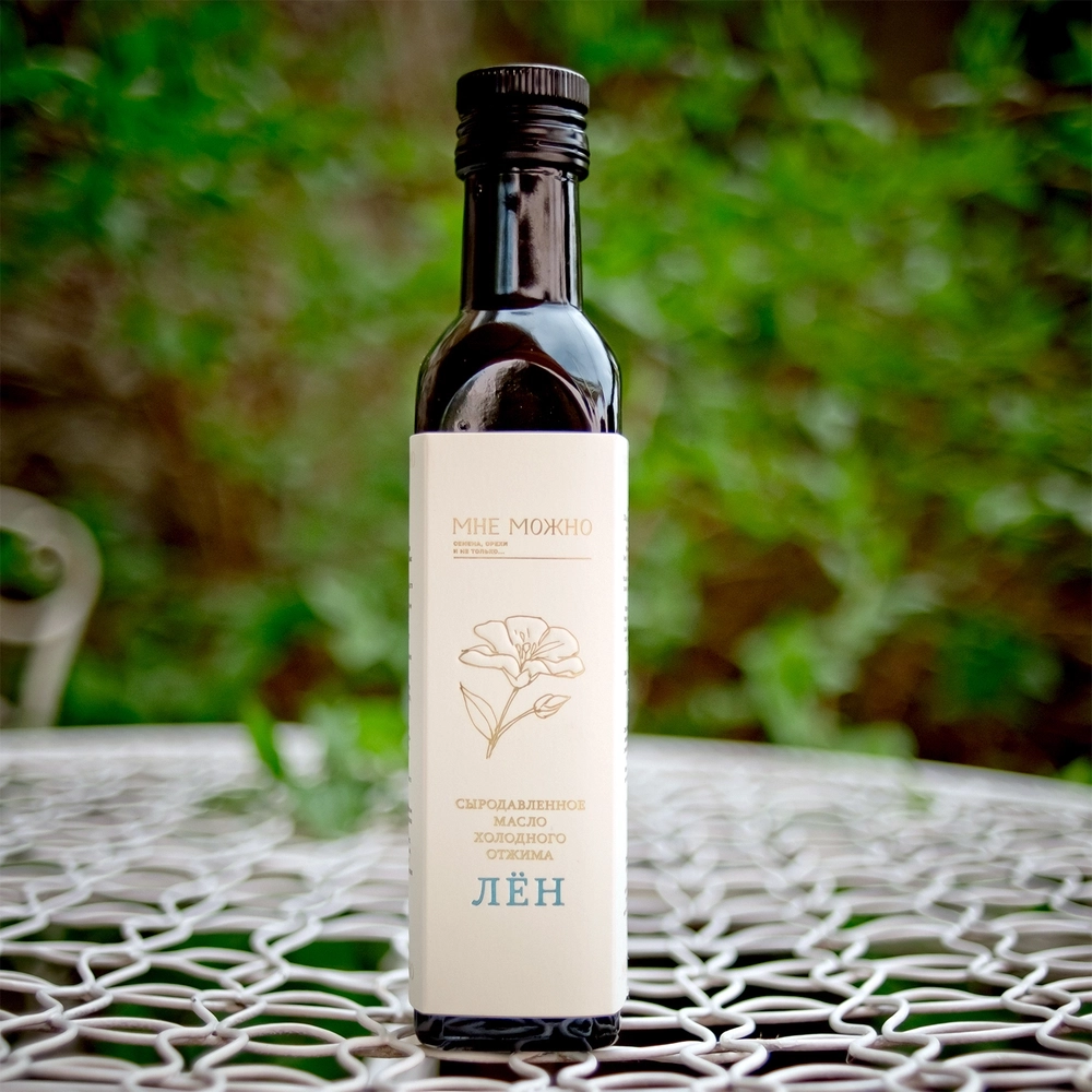 Масло льняное 250 мл.