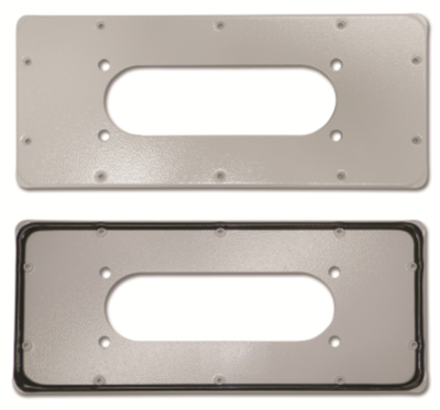 Фланец для ST с перфорацией, тип 3, 343x153 мм