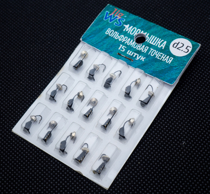 Мормышка Гвоздик+Тарелка+Риски