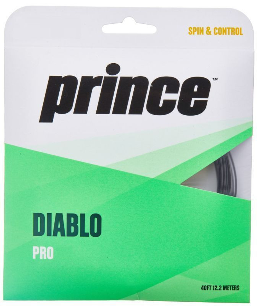 Теннисные струны Prince Diablo Pro (12 m) - черный