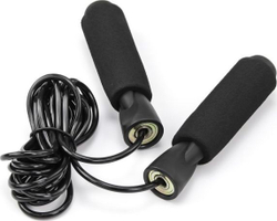 Скакалка с подшипниками, черная