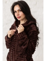 Кофта домашняя шоколад