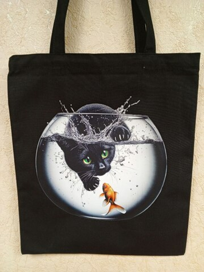 Шопперы "Достать бы рыбку"