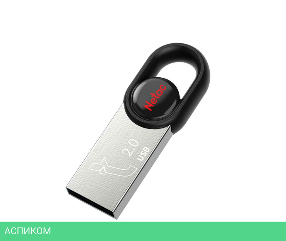USB Flash-накопитель Netac UM2 Black (NT03UM2N-032G-20BK)