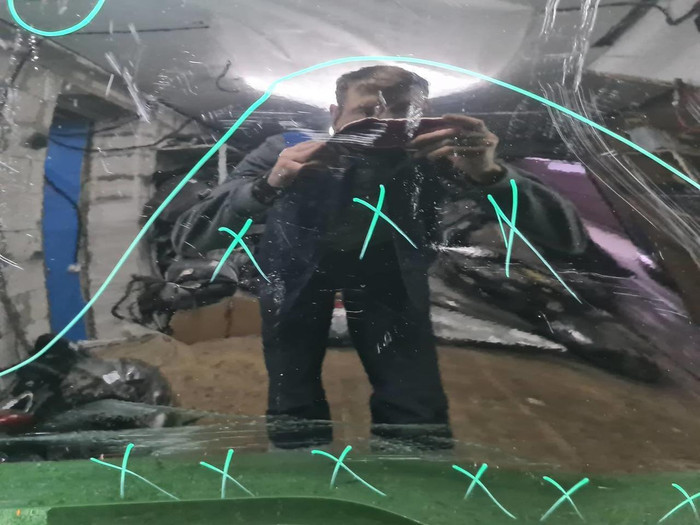 Дверь задняя левая Volvo XC40 (2017-н.в.)