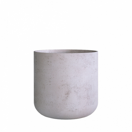 Кашпо TOPPER CONCRETE WHITE D40 H40