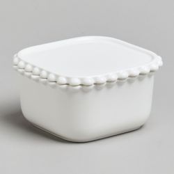 НАБОР ИКОРНИЦ LEFARD "PEARL" С КРЫШКАМИ 2 ШТ. КВАДРАТ. 10*5,5 СМ 200 МЛ