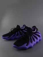 Кроссовки Изики - Yeezy boost- черно-фиолетовый
