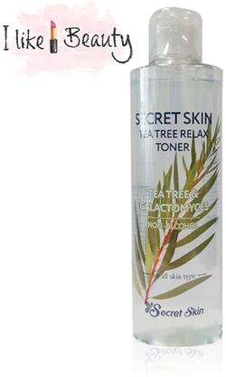 Тонер для лица Secret Skin Tea Tree Relax Toner с экстрактом чайного дерева