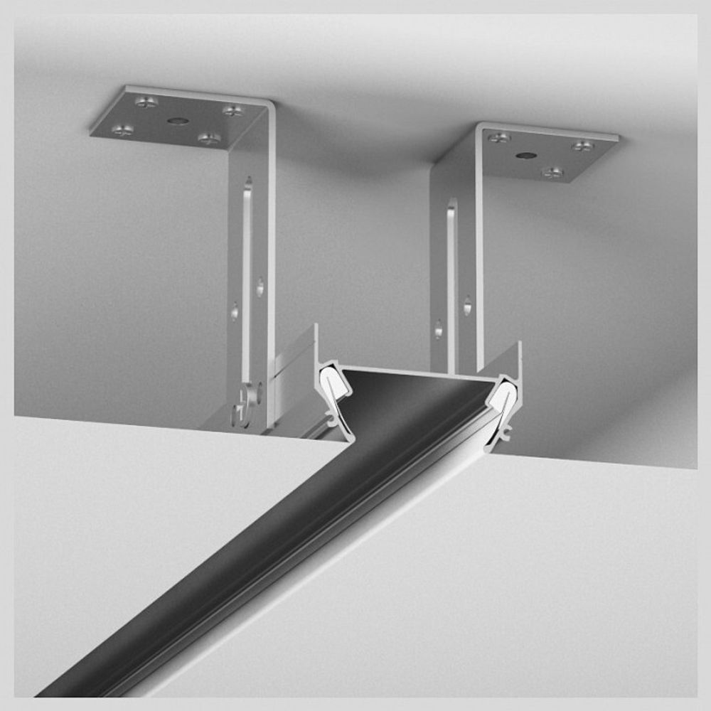 Профиль встраиваемый Denkirs TR3050 TR3050-AL