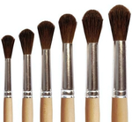 Кисть колонок №4 круглая (Нил)