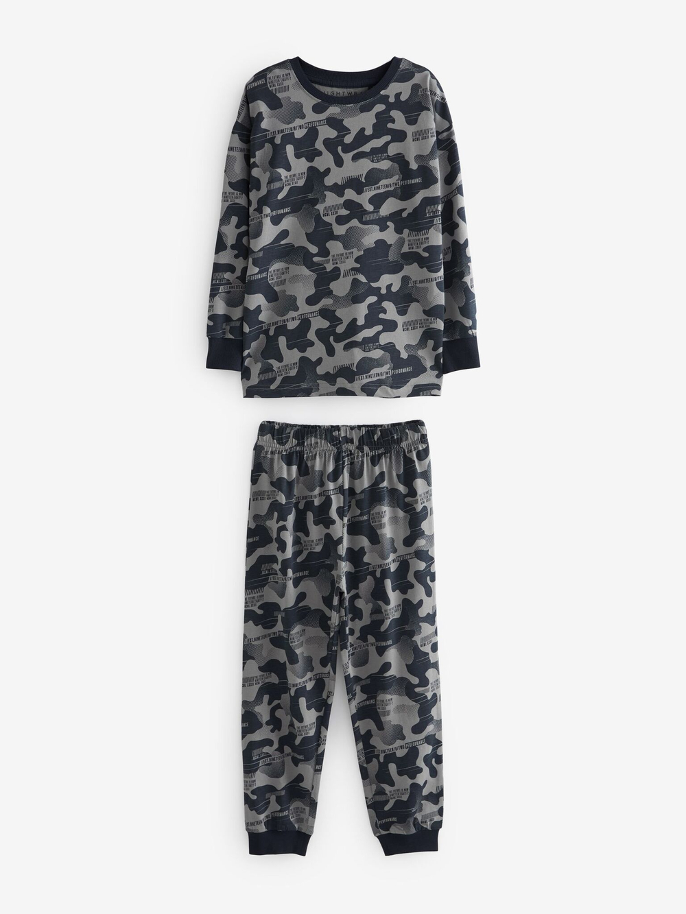 Пижама для мальчика Next 566-700, 3 шт., Серый, Синий, Зеленый