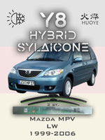 Щетки стеклоочистителя HUOYE Y8 600/600 мм на Kia Sedona | Hook/J-Hook