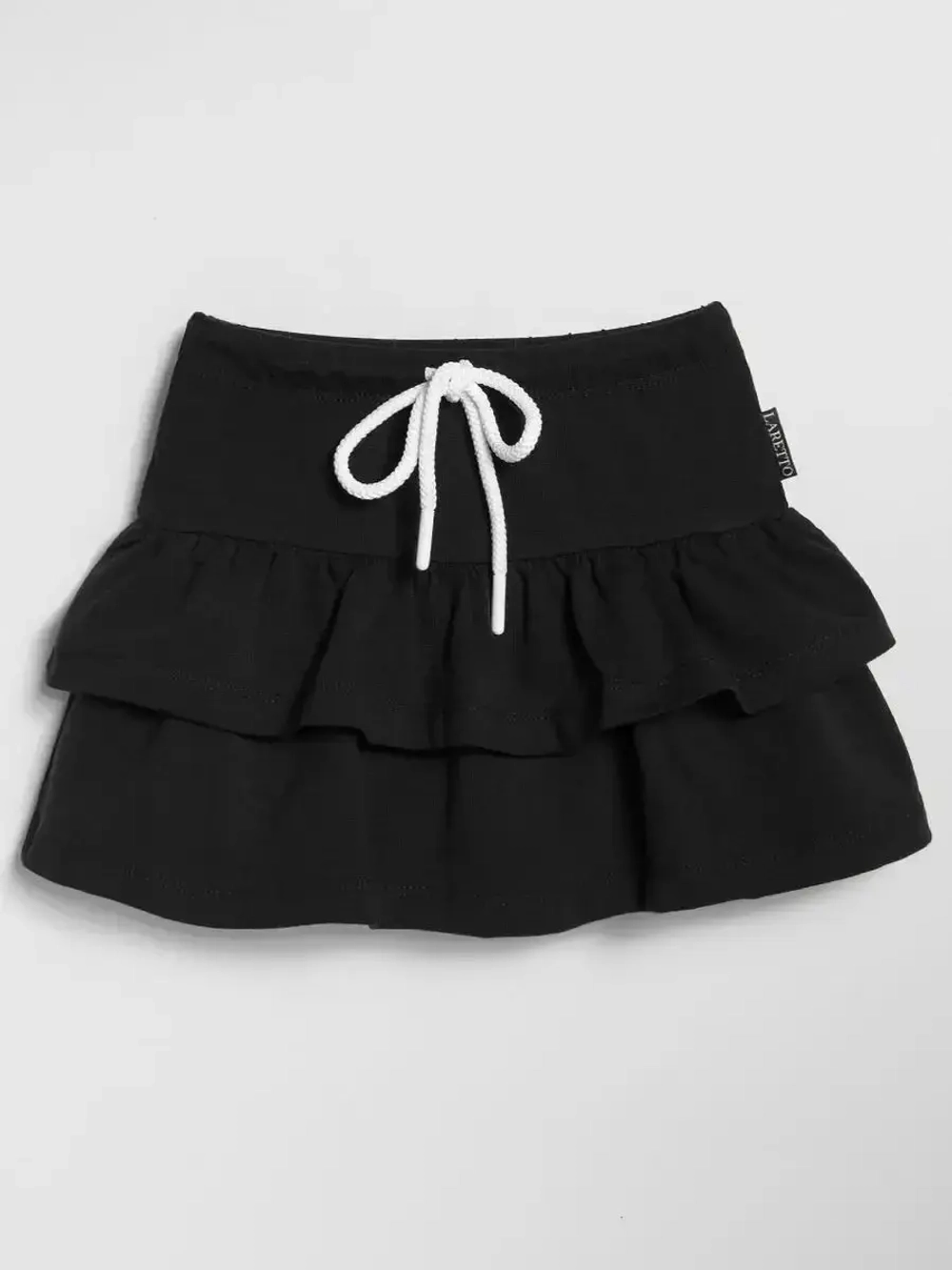 Черные юбка-шорты спортивная для девочки