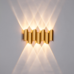 341733 Светильник BOSSO 7x1W LED 770LM G ЗОЛОТО 3000K IP65