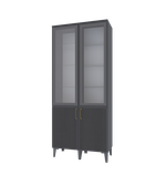 Гостиная Толедо Шкаф-витрина ТШ-3