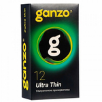 Презервативы ультратонкие Ganzo Ultra Thin 12 шт.