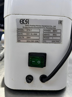 Миксер планетарный Eksi vfm7
