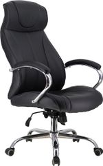 Кресло руководителя Everprof Forum TM Экокожа Черный