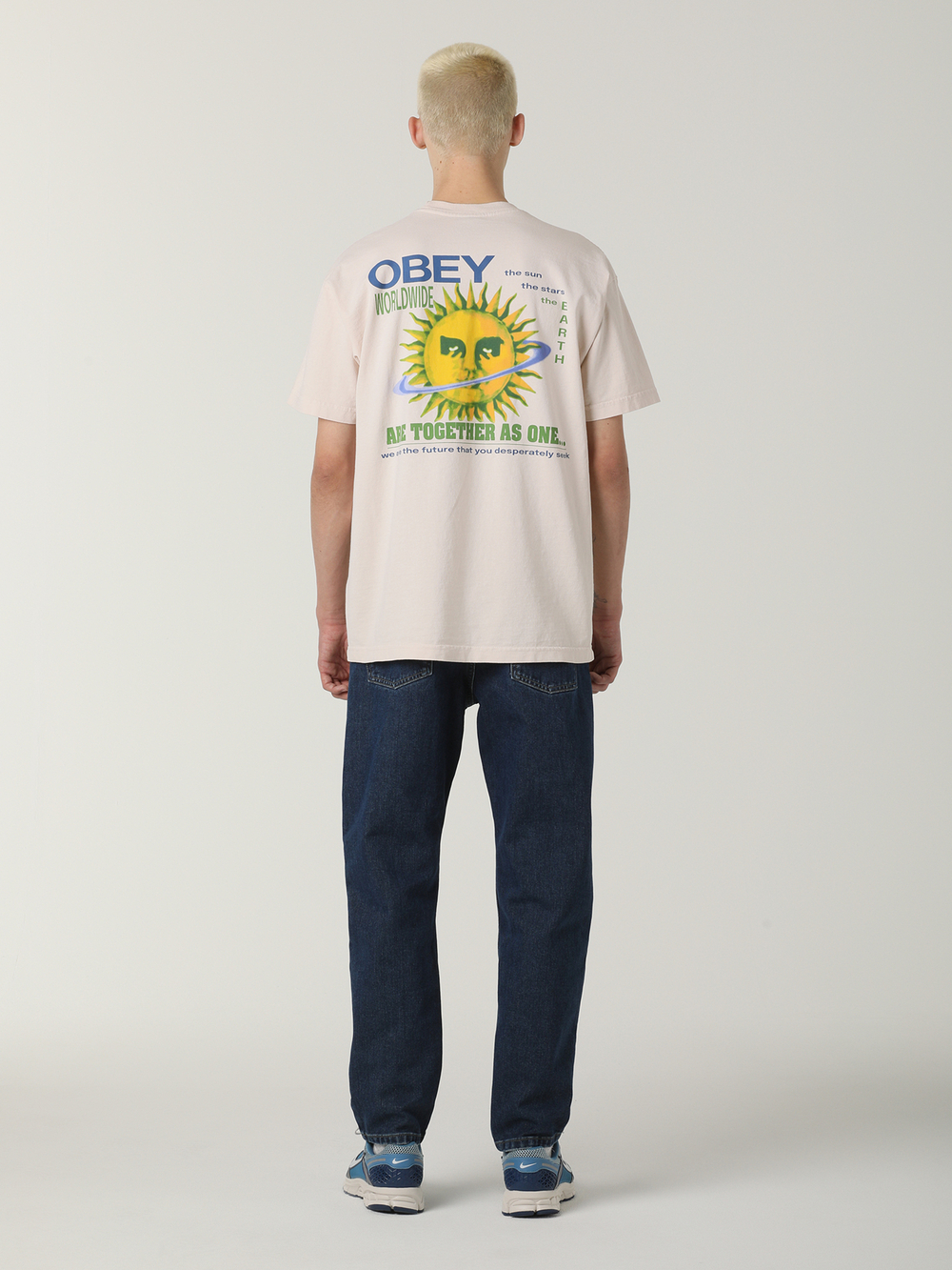 Мужская Футболка Obey Together As One
