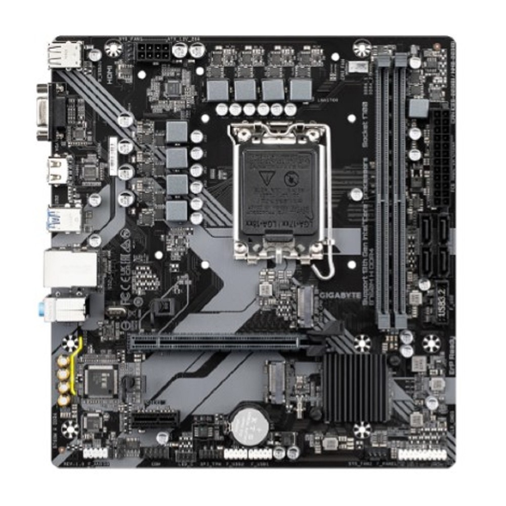 Gigabyte B760M H DDR4 (Soc-1700, Intel B760, mATX, Ret)