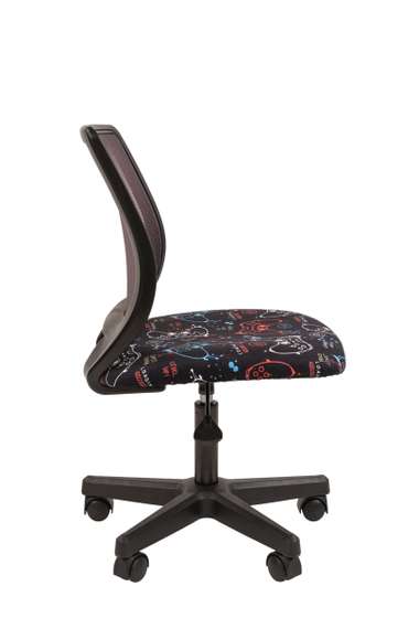 Кресло Chairman Kids 112 Россия ткань GAME/TW-01 черный пластик