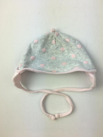 Шапочка для малышки на 0-3 месяца