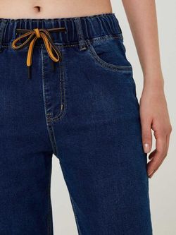 Джинсы на резинке больших размеров