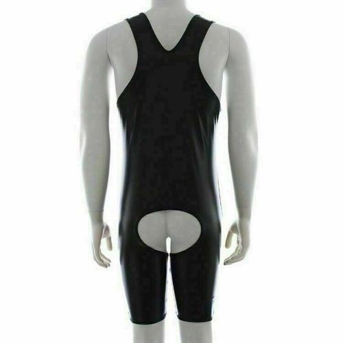 Мужской эротический кожаный костюм Romeo Rossi