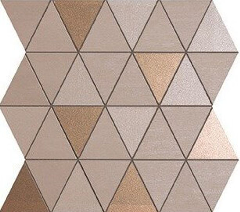 ATLAS CONCORDE MEK ROSE MOSAICO DIAMOND GOLD WALL 30.5x30.5