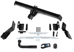 Фаркоп c электрикой Smart для Hyundai Santa Fe II поколение 2006-2012, шар A, 2000/100 кг, F.2317.001