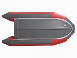 Надувная ПВХ-лодка X-River Rocky 415 НДВД, с усиленным дном и баллонами